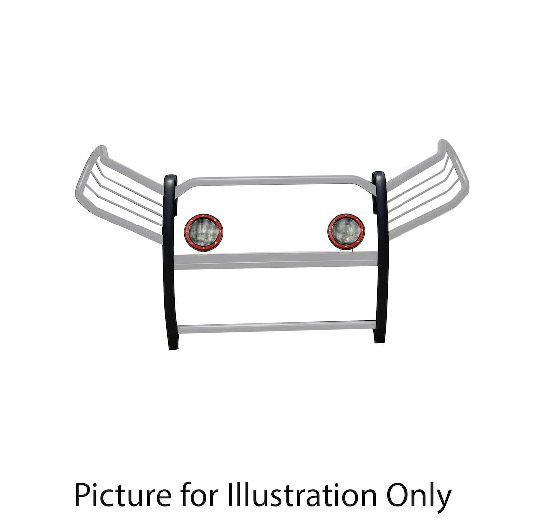 Product of Black Horse Offroad 17A093904MSS-PLFR Grille Guard  
