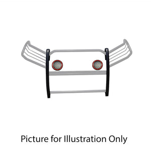 Product of Black Horse Offroad 17A093904MSS-PLFR Grille Guard  