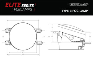 Diode Dynamics Dd5137p Driving/ Fog Light||dd5134p_4.Jpg||89||diodd5137p||1329442