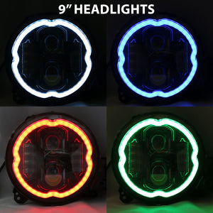 Product of Race Sport Lighting Rs9rgbw Headlight Assembly