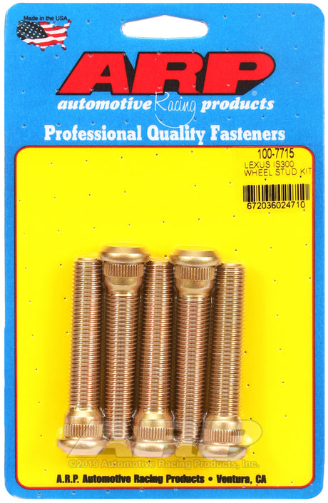 Product of ARP 1007715 Chrome Moly Steel Wheel Stud Kit  - 12 X 1.5 Thread Size
