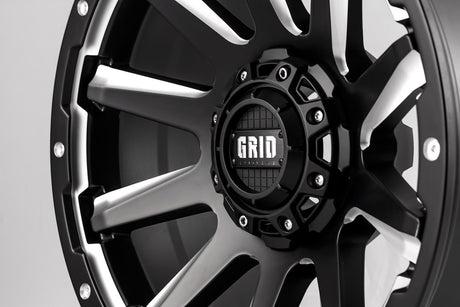 Grid Wheels Gd0520100052f287 Wheel||grid-Offroad-Gd5-Matte-Black-Milled-Detail-1.Jpg||86||grw52152f287||1482392