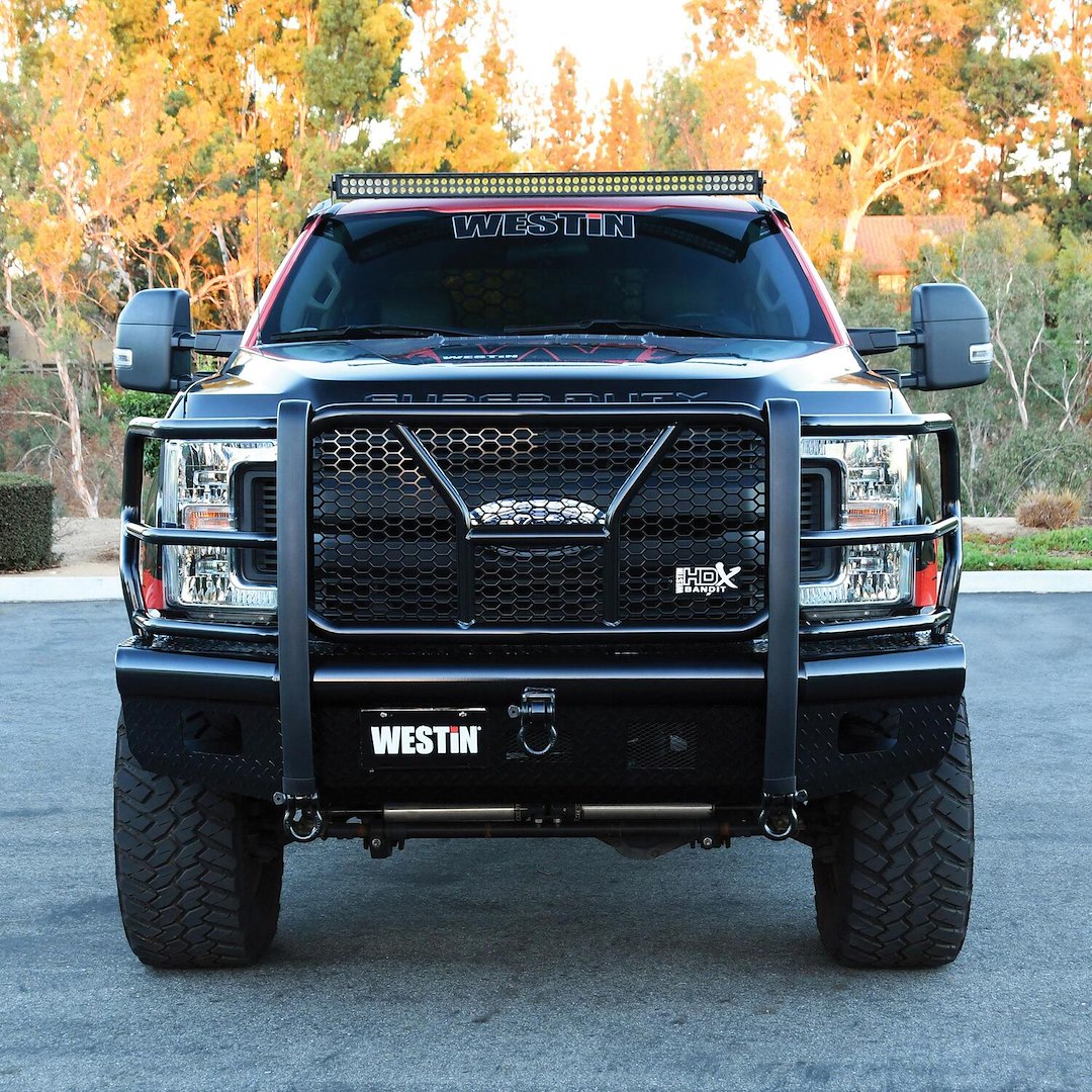 Product of Westin Automotive 58-31125 HDX Bandit Steel Textured Powder Coated Bumper 