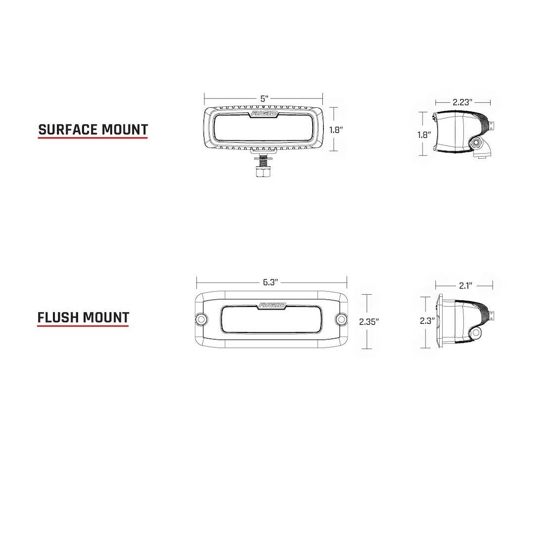 Rigid Lighting 914313 Driving/ Fog Light||914313_2.Jpg||87||r2g914313||2348748