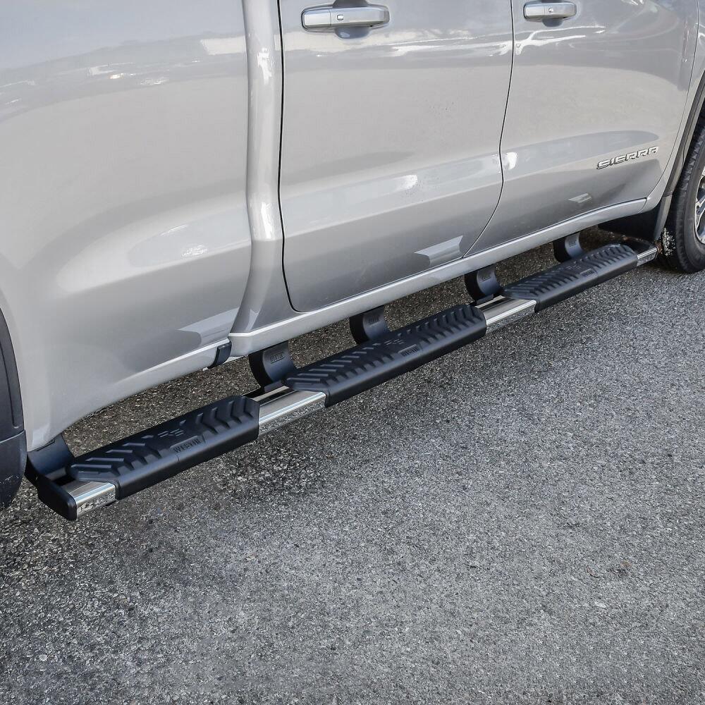 Product of Westin Automotive 28-534680 Polished Oval Nerf Bar - Truck Wheel To Wheel 