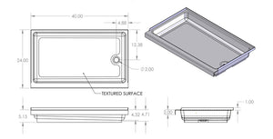 Specialty Recreation Sp2440pr Shower Pan||sp2440_Rh_Schem-1024x521.Jpg||86||b1gsp2440pr||1733801