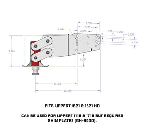 Gen-Y Hitch Gh-8050 Fifth Wheel Trailer Hitch Pin Box||gh-8050_5.Jpg||90||gyhgh8050||1283669