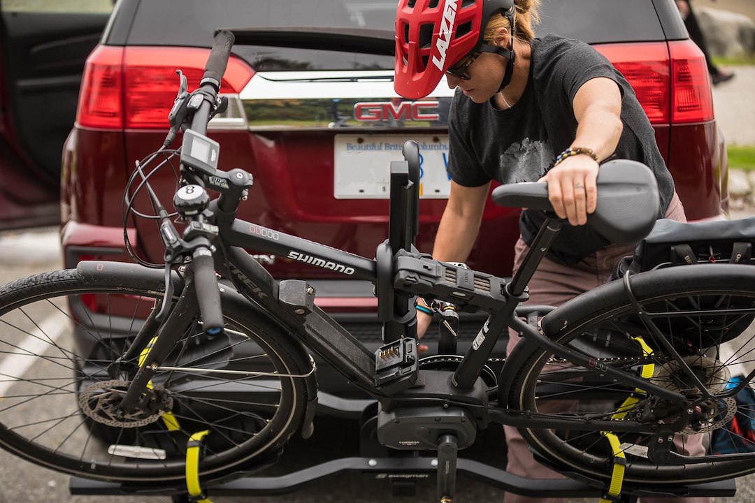 Product of Swagman 64678 2 Bikes Bike Wheel Rests On Straps Bike Rack - Receiver Hitch Mount Yes 