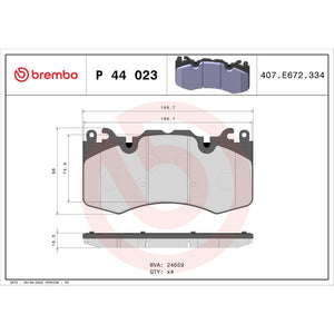 Brembo P44023 Brake Pad||p44023_Drw.Jpg||87||brmp44023||1753197
