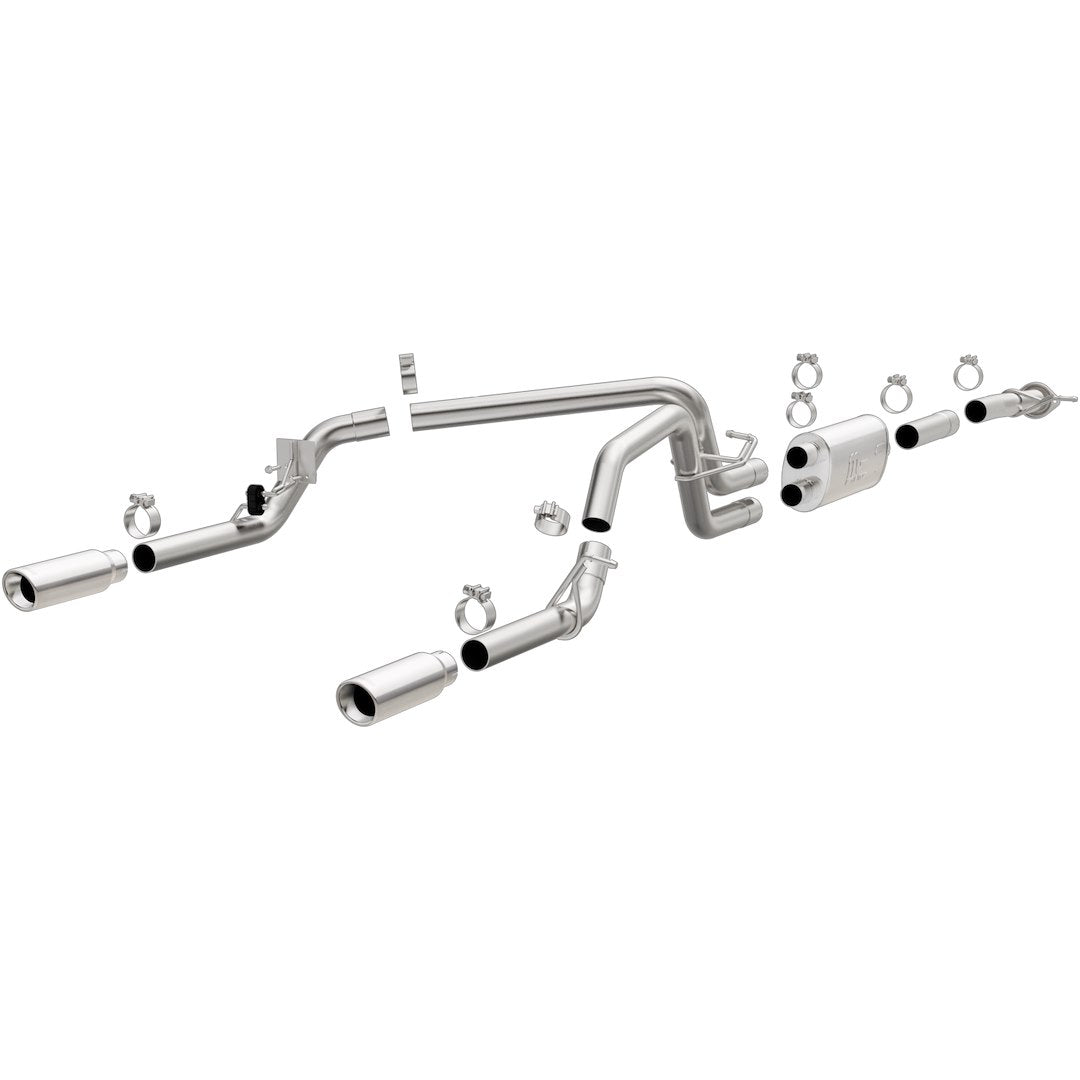 Product of Magnaflow Performance 19019 Performance Cat-Back System Dual Exhaust System Kit 