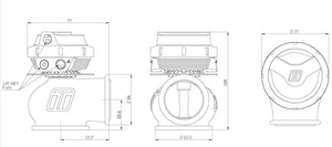 Product of Turbo Smart Ts-0553-1602 Turbocharger Wastegate