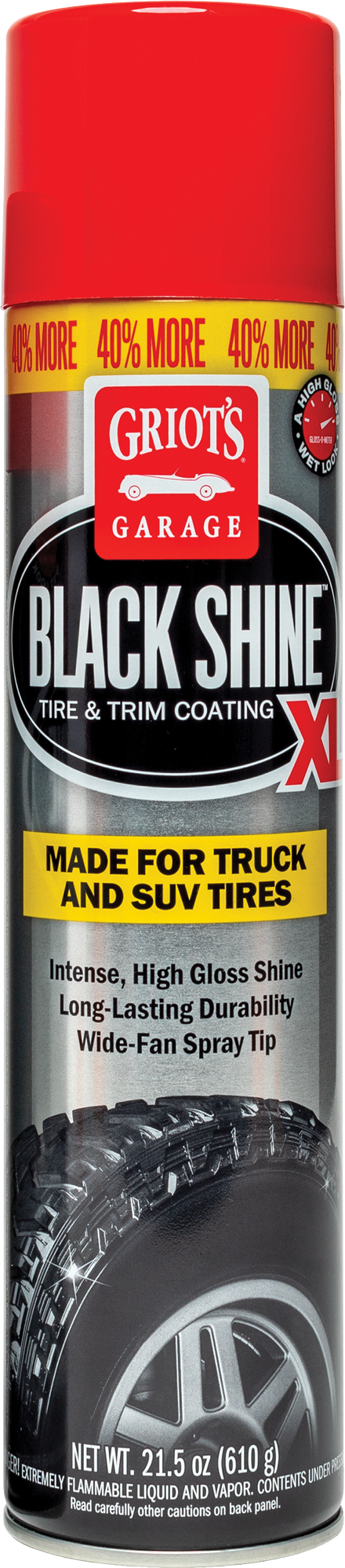 Griots Garage 10850 Tire Dressing||10850 Black Shine Xl.Png||85||gog10850||878422