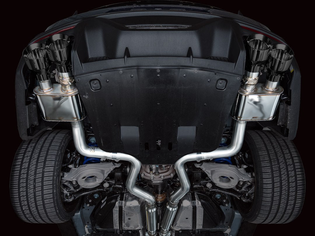 Product of AWE Tuning 3025-43375 SwitchPath ™ Cat-Back System Dual Exhaust System Kit 