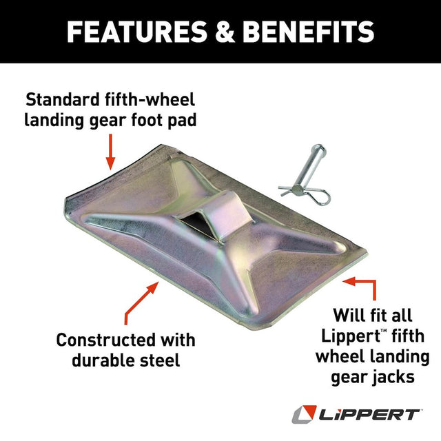 Product of Lippert Components 700052 Trailer Landing Gear Foot