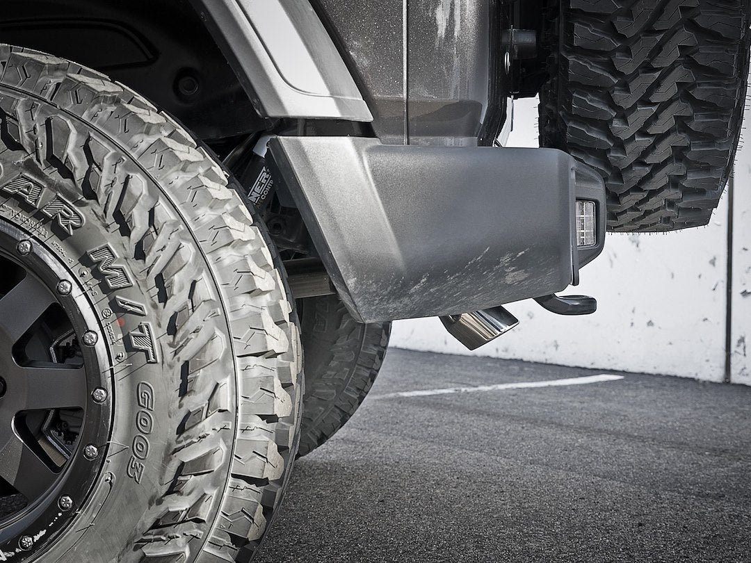 Product of Advanced FLOW Engineering 49-48065-1P Mach Force XP Cat Back System Single Exhaust System Kit 