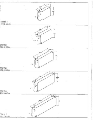 Product of Custom Roto Molding L-4 Fresh Water Tank