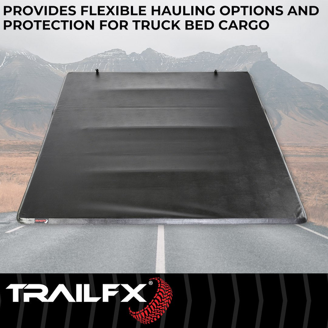 Product of TrailFX TFX Soft Tri-Fold Tonneau Covers Soft Folding TFX3320 Tonneau Cover 