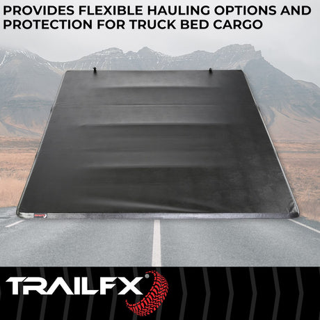 Product of TrailFX TFX Soft Tri-Fold Tonneau Covers Soft Folding TFX3320 Tonneau Cover 