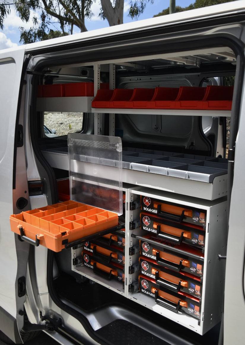 Product of Rolacase Rc001/Cl Van Storage System Parts Organizer Case