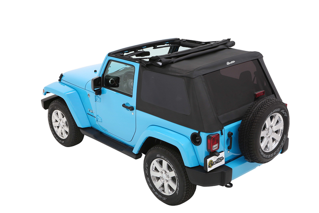 Product of Bestop 56852-17 Fastback Top Black Fabric Soft Top 