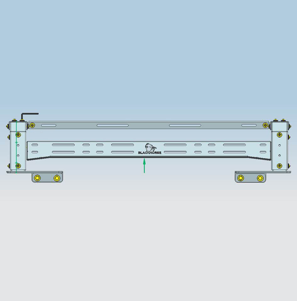 Product of Black Horse Offroad TR11B  Truck Bed Bar 