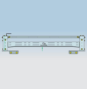Product of Black Horse Offroad TR11B  Truck Bed Bar 