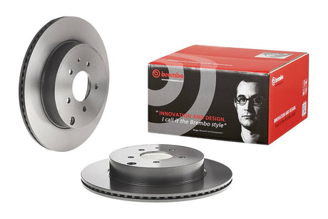 Product of Brembo 09C17811C02 Vented 1 Piece Brake Rotor 