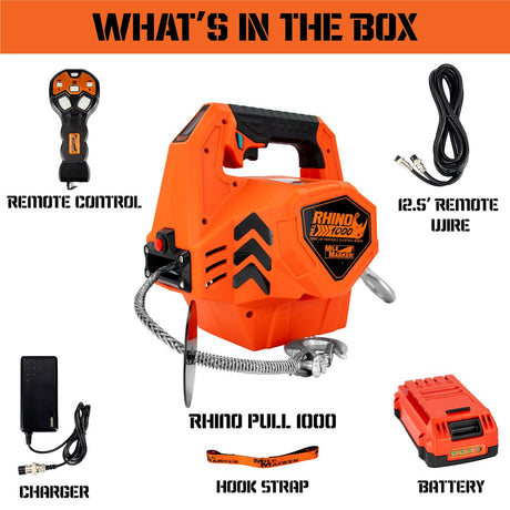 Product of Mile Marker 71-1000 1000 Pound Vehicle Recovery Winch 