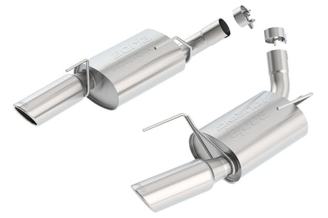 Product of Borla 11752 Touring Axle Back System Dual Exhaust System Kit 
