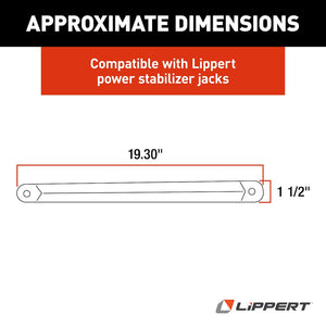 Lippert Components 1134122 Trailer Stabilizer Jack Stand Lock Arm||1134122_1.Jpg||86||m6v1134122||861179