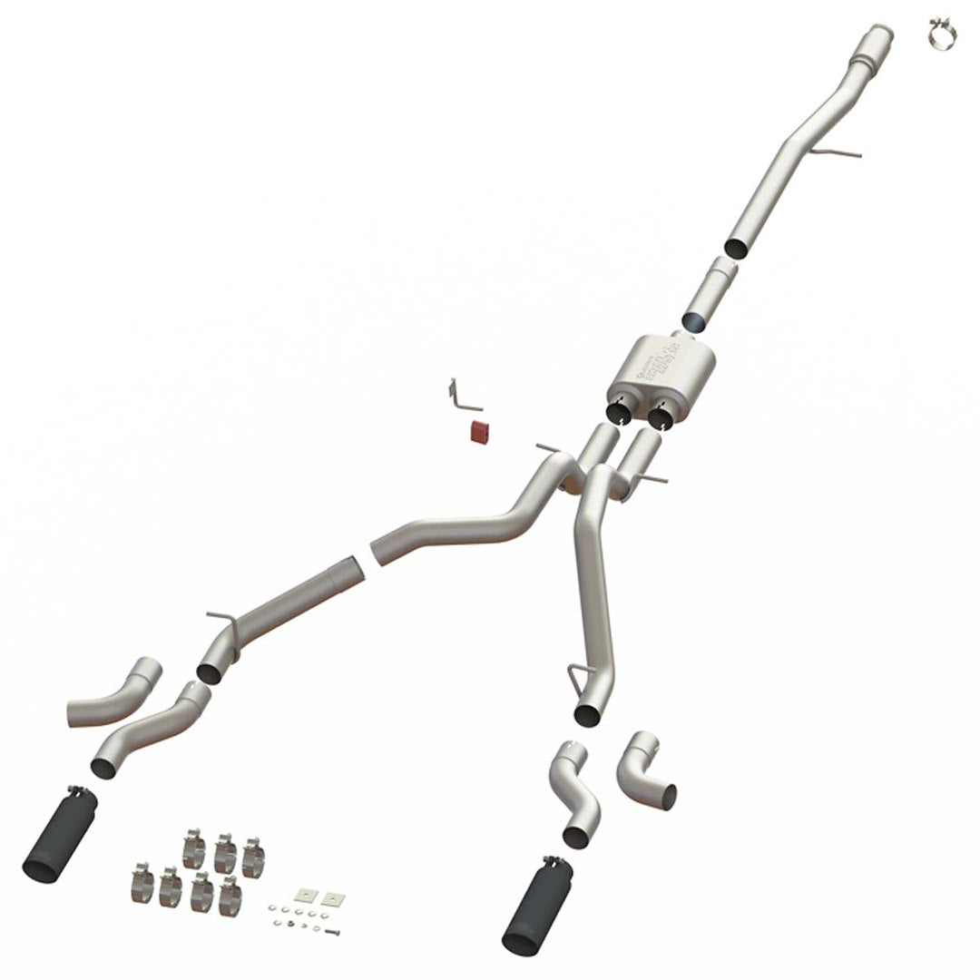 Product of SpeedFX 50101 MaxFlow Xtreme Cat Back System Single Exhaust System Kit 