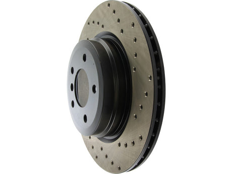 Product of Stop Tech/ Power Slot 128.34080L SportStop ® Drilled Drilled 1-Piece Brake Rotor 