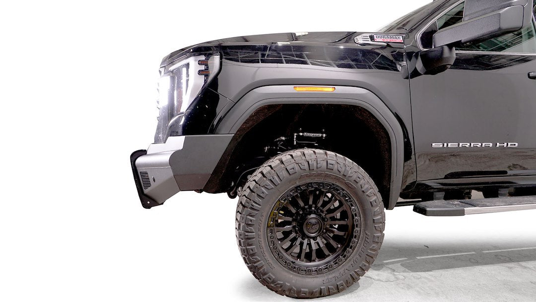 Product of Fab Fours GM24-Q6261-1 Elite Steel Matte Powder Coated Bumper 