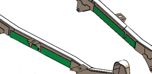 Product of Kentrol Rb2014r Replacement Frame Section