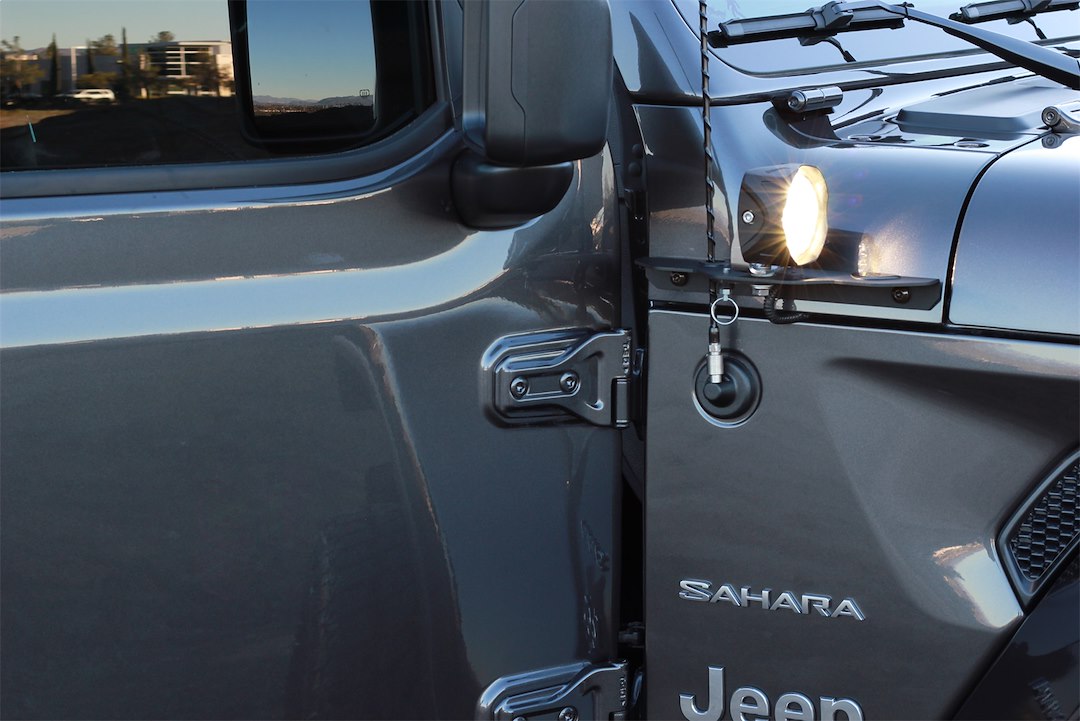 Carr 210291 Driving/ Fog Light Mounting Bracket||side_Profile_With_Light_On.Jpg||95||c22210291||1790149