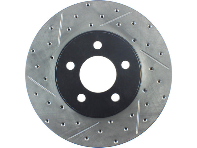 Product of Stop Tech/ Power Slot 127.61072R SportStop ® Drilled And Slotted Drilled And Slotted 1-Piece Brake Rotor 