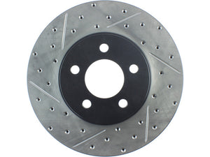 Product of Stop Tech/ Power Slot 127.61072R SportStop ® Drilled And Slotted Drilled And Slotted 1-Piece Brake Rotor 