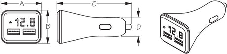 Product of Sea Dog 426513-1 Power Port Socket