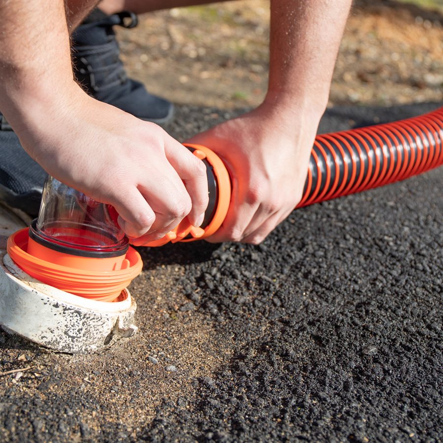 Product of Camco 39861 15 Feet Black Sewer Hose Yes 
