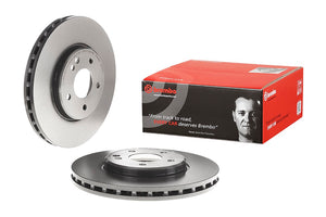 Product of Brembo 09830411C02 Vented 1 Piece Brake Rotor 