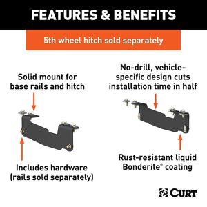 Curt 16441 Fifth Wheel Trailer Hitch Mount Kit||16441_3008x1990_Fa.Jpg||86||c9316441||1223136