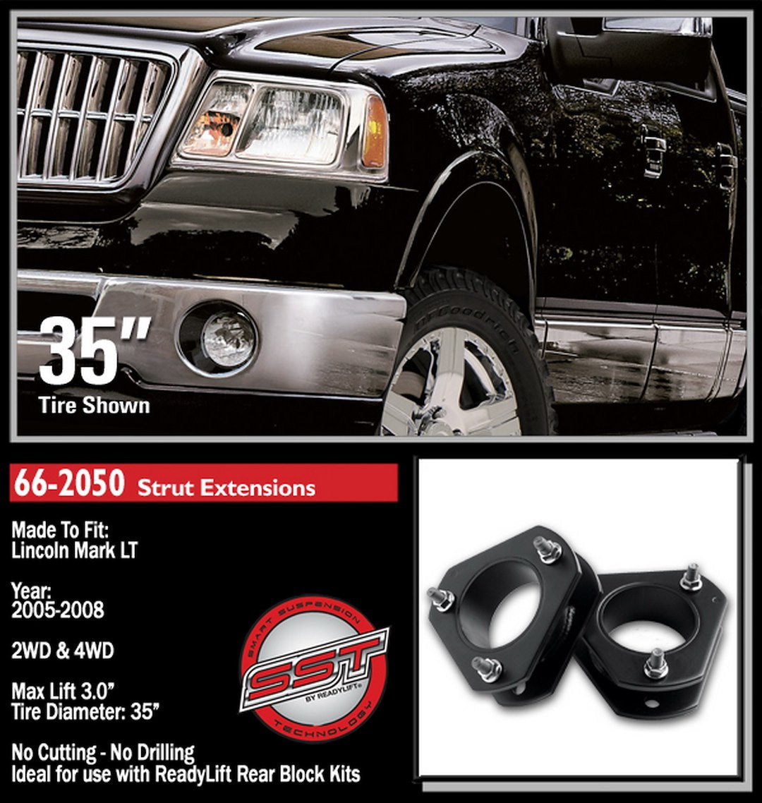 Product of ReadyLIFT 66-2050 Leveling Kit Suspension 3 Inch Lift Strut Assembly Extension 