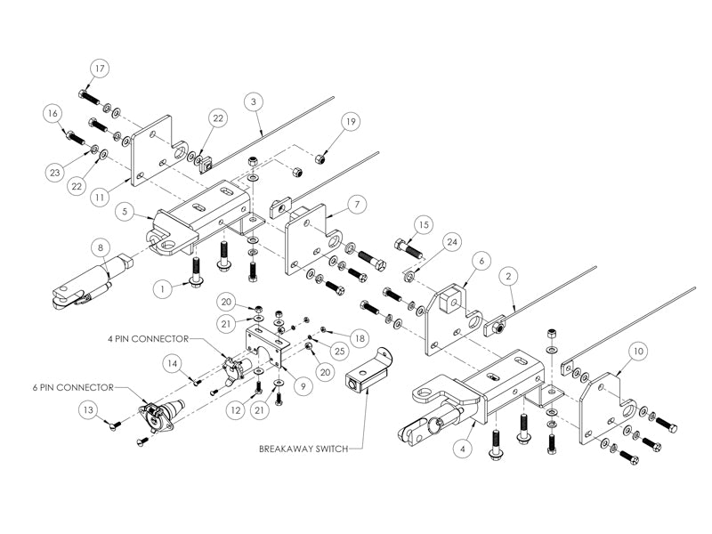 Blue Ox Bx2689 Vehicle Baseplate||bx2689-Schematic.Jpg||87||b1bbx2689||1726664
