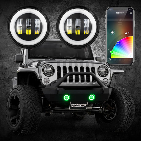 Product of XK Glow XK042010-B-JL Driving/ Fog Light 