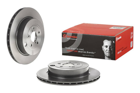 Product of Brembo 09A19821C02 Vented 1 Piece Brake Rotor 