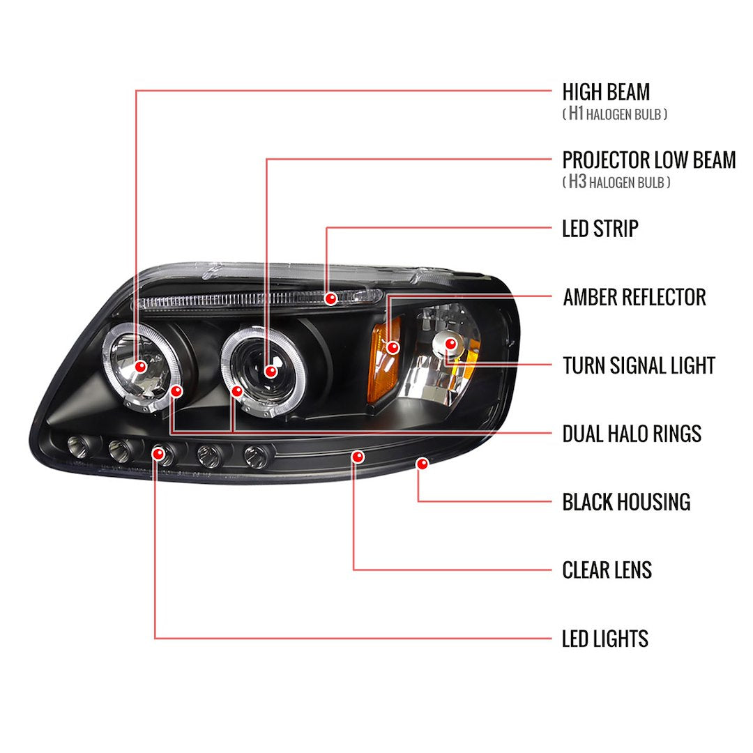Spec-D Tuning 2lhp-F15097jm-Tm Headlight Assembly||2lhp-F15097jm-Tm_9.Jpg||94||sdtf15097jmtm||1338029