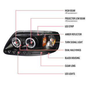 Spec-D Tuning 2lhp-F15097jm-Tm Headlight Assembly||2lhp-F15097jm-Tm_9.Jpg||94||sdtf15097jmtm||1338029