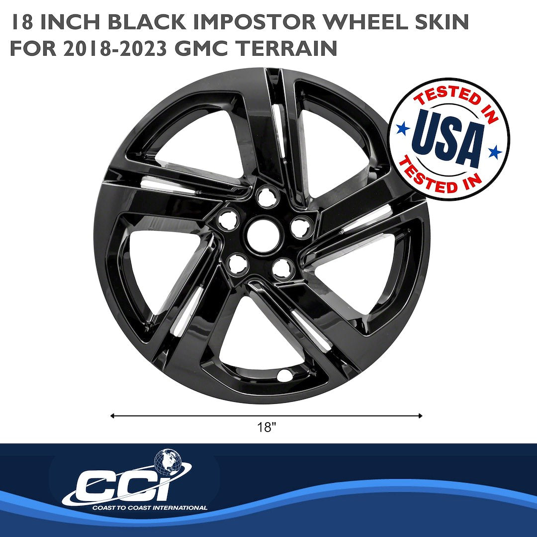 Product of Coast To Coast IWCIMP418BLK Black Set Of 4 