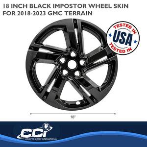 Product of Coast To Coast IWCIMP418BLK Black Set Of 4 
