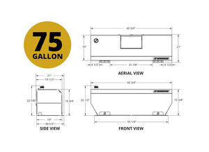 Transfer Flow 0800116755 Auxiliary Fuel Tank||||89||t1v0800116755||1919666